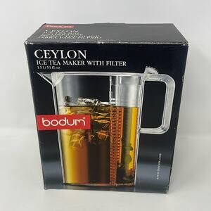 NIB Bodum CEYLON Iced Tea Maker With Filter